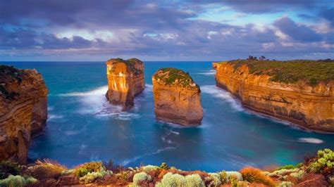 Cliffs Australien Bing Meer Wallpaper 3437 Pc De
