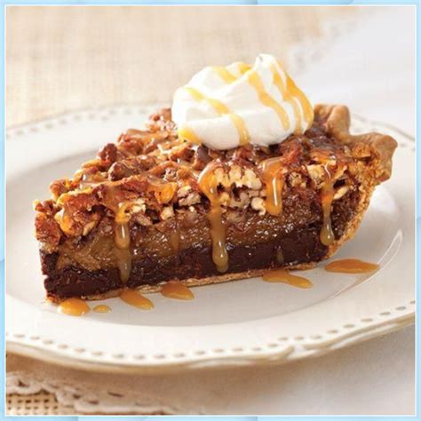 In a large heavy saucepan, combine flour, cocoa, and sugar. Chocolate Pecan Pie - Cooking with Paula Deen Magazine in ...