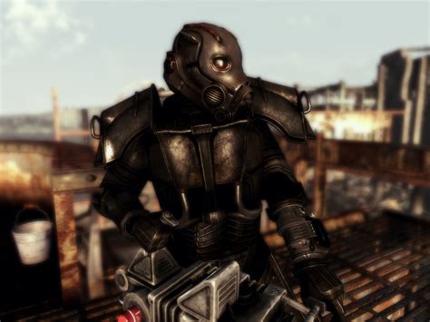 Enclave Power Armors Retextured для Fallout 3 — Моды