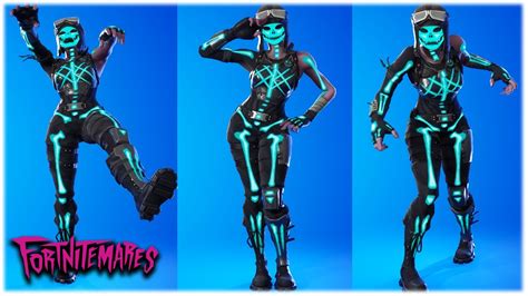 New Fortnitemares Renegade Raider Skin Skeletara Showcased With