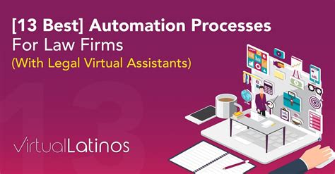 13 Best Automation Processes For Law Firms With Virtual Legal