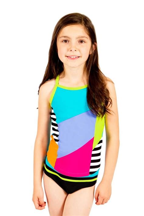 Tankini By Limeapple Girls Swimwear With Sunprotection Swimwear