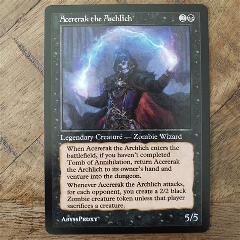 Acererak The Archlich A Abyss Proxy Shop