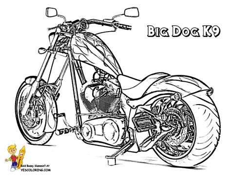 Two dogs playing with a ribbon. Majestic Motorcycle Coloring Pages | Racing Motorcycle ...