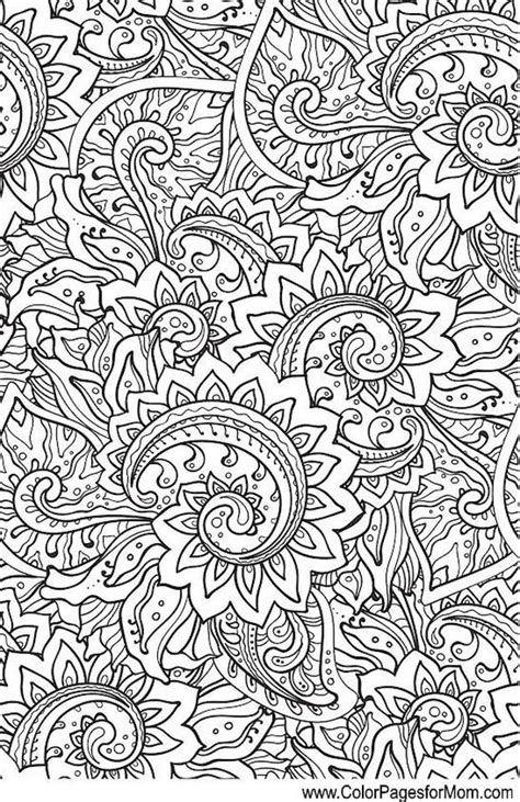 adult coloring pages paisley  print clp