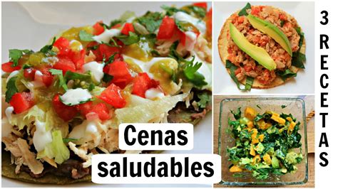 Cenas Rapidas Y Saludables Recetas Saladas