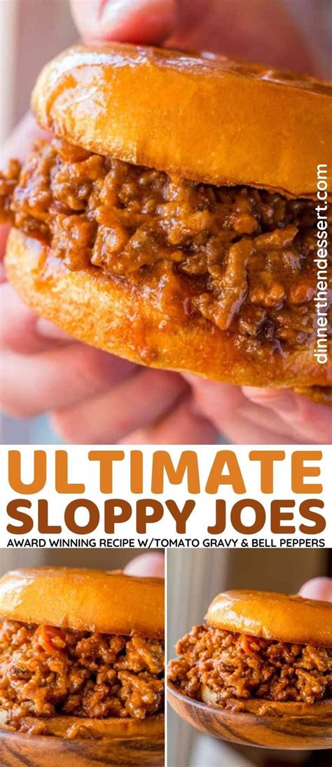 Award Winning Sloppy Joes In 20 Minutes Dinner Then Dessert