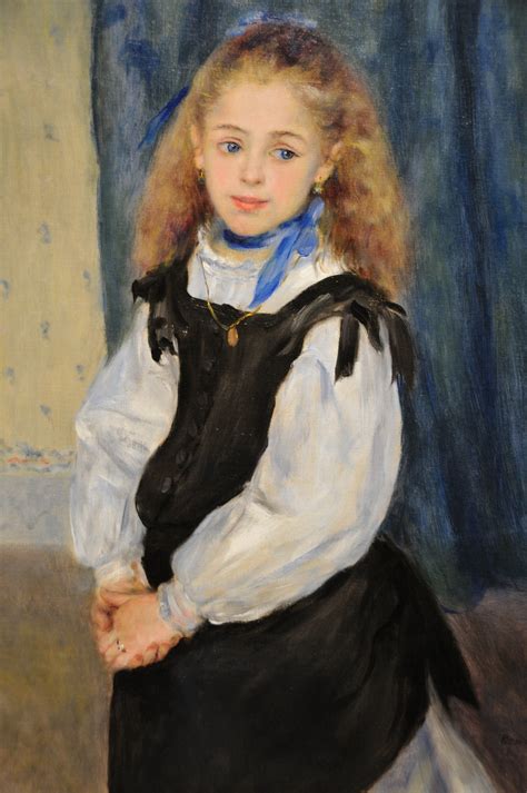 Portrait Of Mademoiselle Legrand Pierre Auguste Renoir