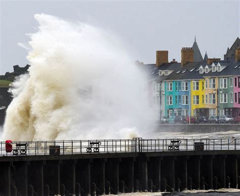 Storm Clodagh Hits Britain And Ireland Daily Star