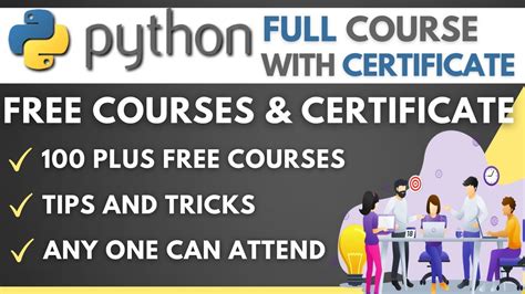 Python For Beginners Python Tutorial Free Python Courses With
