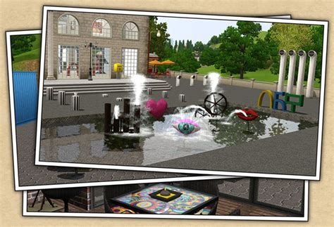 Around The Sims 3 Custom Content Downloads Objects Modern Art Café