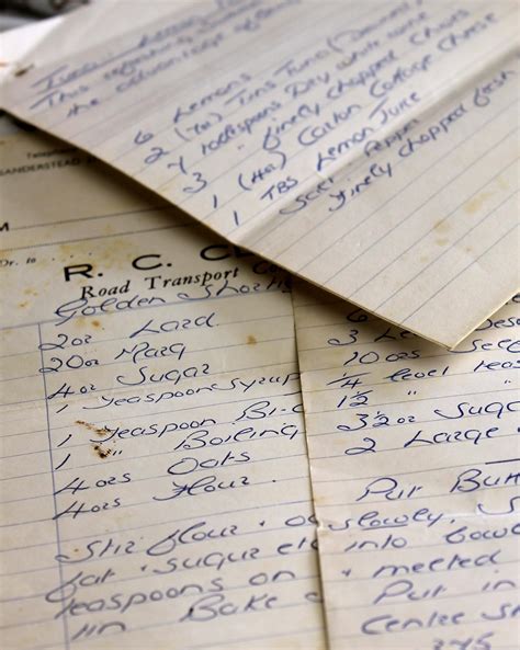 How to Turn Your Handwritten Recipes Into Heirloom Tea Towels | Printed ...