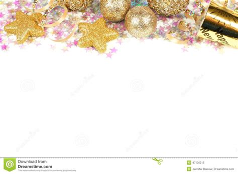 Maybe you would like to learn more about one of these? New Years Eve Border Isolated Stock Image - Image of ...