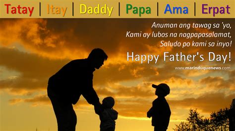 Check spelling or type a new query. Happy Father's Day Papa, Ama, Tatay, Itay, Daddy at Erpat - Marinduque News