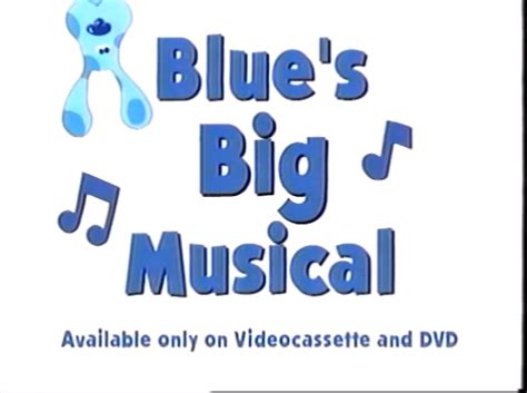 Blues Big Musical Available Only On Vc And Dvd By Jack1set2 On Deviantart