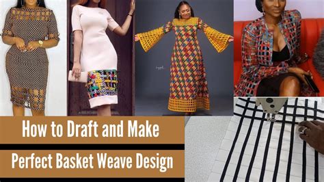 Easy Way To Make A Perfect Basket Weave Design For Clothing Styles Diy