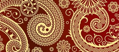 Silhouettes of beautiful blooming flowers, big blossoms, curved leaves and decorative shapes forming a repeating pattern. 20 Free Retro & Vintage Pattern Sets for Photoshop