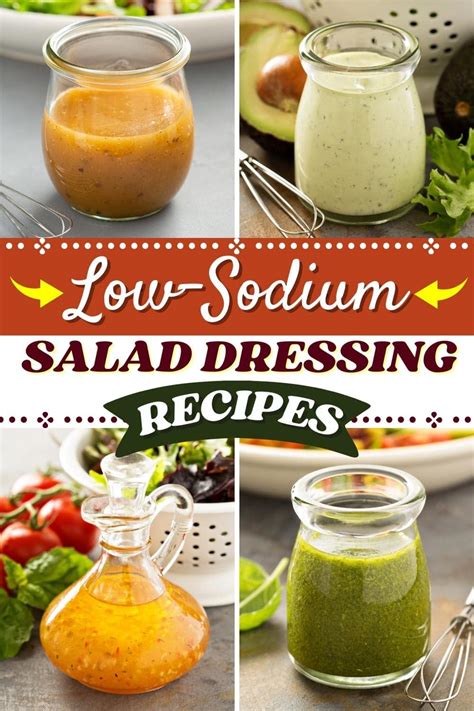 15 Homemade Low Sodium Salad Dressing Recipes Insanely Good