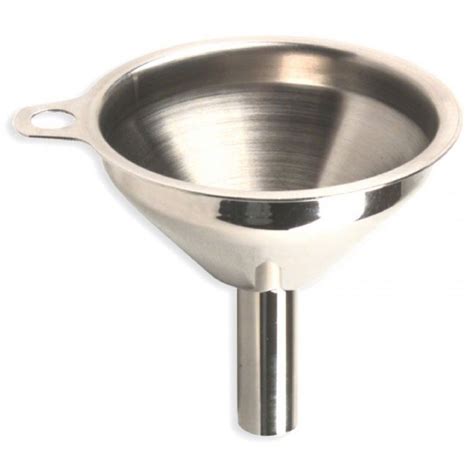 New Mini Funnel Stainless Steel Metal 65cm Multi Purpose Food Mix