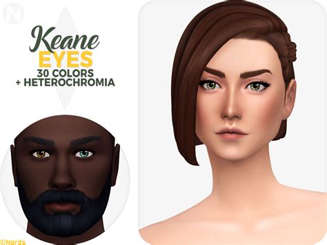 Keane Sims 4 Cc Eyes Heterochromia