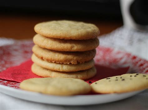 Cookies Simples de Baunilha - gordelícias