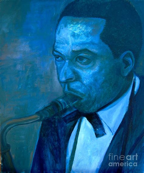 Sax Player Painting By Joe Roache Fine Art America