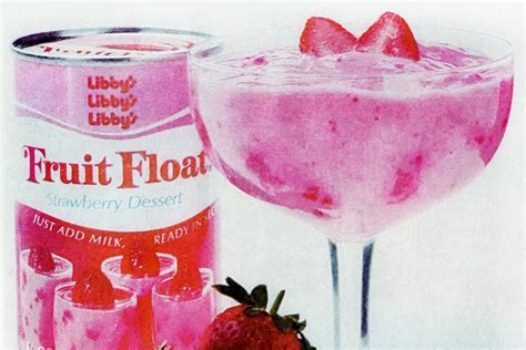 Who Remembers Libby S Fruit Float Canned Dessert Mix From The S Click Americana