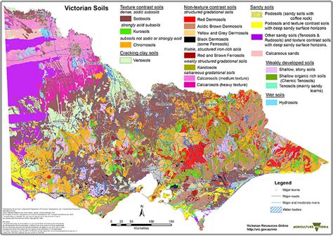 Victorian Soils Map 2014 Vro Agriculture Victoria