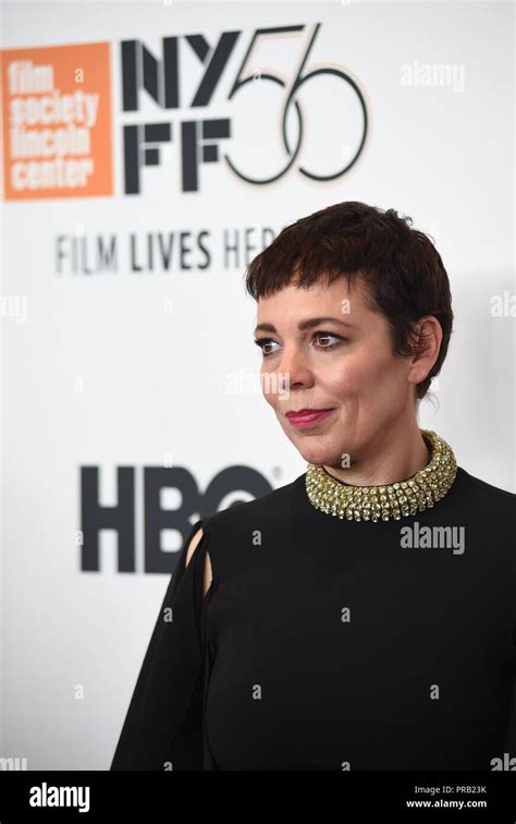 Olivia Colman At Arrivals For The Favourite Premiere At The New York