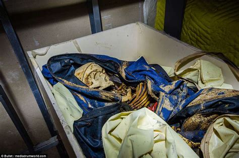 Ghoulish Photos Taken Inside Abandoned Mausoleum Show Rotting Corpses