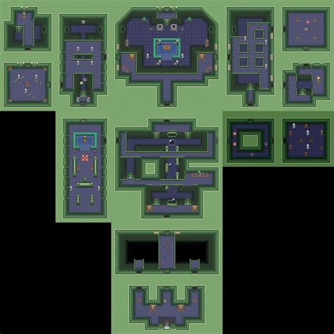 CircleCat Zelda Dungeon Analysis Part 1 Dungeon Maps Dungeons And