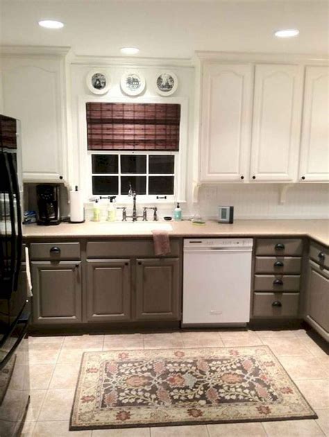 If your kitchen cabinets were metal, this would work great. 60 Lovely Painted Kitchen Cabinets Two Tone Design Ideas