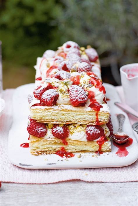 Bbc food have all the christmas dessert recipes you need for this festive season. Raspberry millefeuille | Recipe in 2020 | Fancy desserts ...