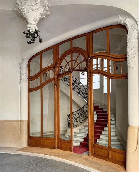 Kelly Behun On Instagram An Extraordinary Art Nouveau Entry And Stair