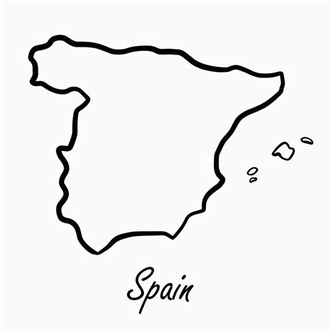 Arriba Más De 80 Mapa España Dibujo Facil Muy Caliente Vn