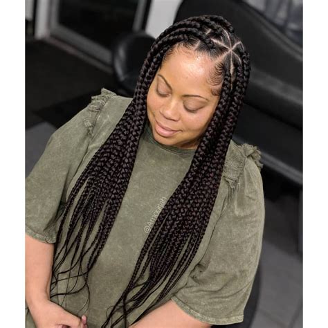 From an accessorized crown braid to jumbo knotless box braids, you have choices galore. Top 20 Knotless Box Braids Hairstyles | Hairdo Hairstyle