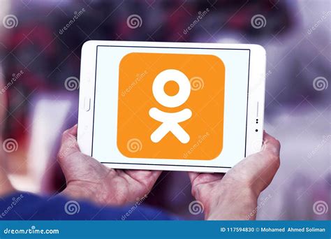 Odnoklassniki Social Network Logo Editorial Image Image Of