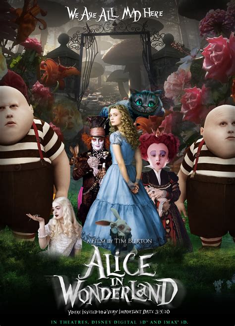 Simbaking94 Film Reviews Film Review 120 Alice In Wonderland 2010