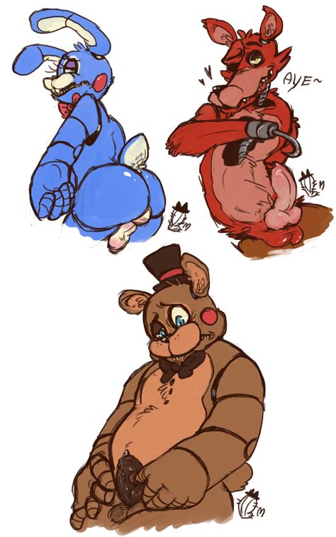 Toy Freddy X Toy Bonnie Human Version Hot Sex Picture