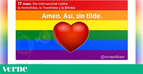 El 17 de mayo se celebra el día internacional contra la homofobia, la transfobia y la bifobia. #LoveIsLove: 19 tuits para responder a la homofobia y la ...