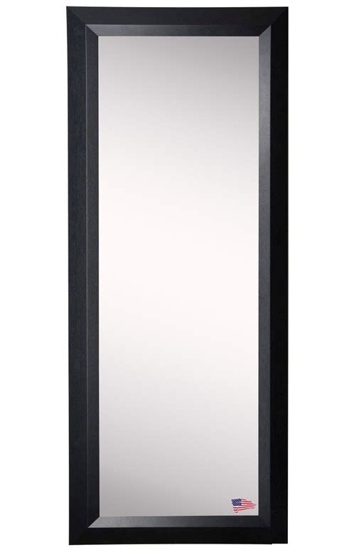popular black slant full length body mirror mirror body mirror contemporary mirror