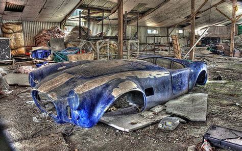 Abandoned Ac Cobra Body Shell In Derelict Packing Shed Urban Ghosts Media