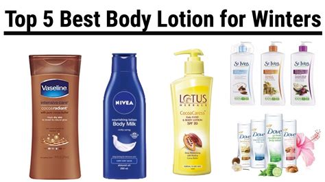 Top 5 Best Body Lotions For Winters Best Body Lotion For Winters