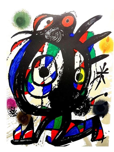 Joan Miró Joan Miro Original Abstract Lithograph Art Joan Miro