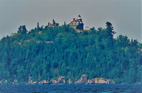 Huron Island Lighthouse Lake Superior Circle Tour