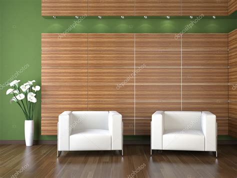 Interior Design Of Modern Waiting Room — Stock Photo