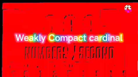 Weakly Compact Cardinal Youtube