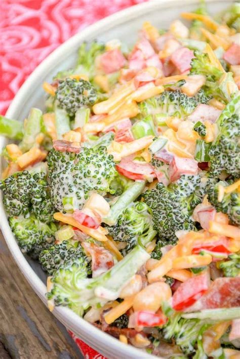 Keto Broccoli Salad Grumpys Honeybunch Recipe Low Carb Salad