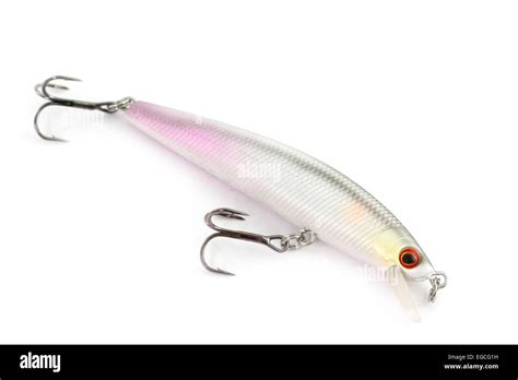 Fishing Lure Of Colorful On White Background Stock Photo Alamy