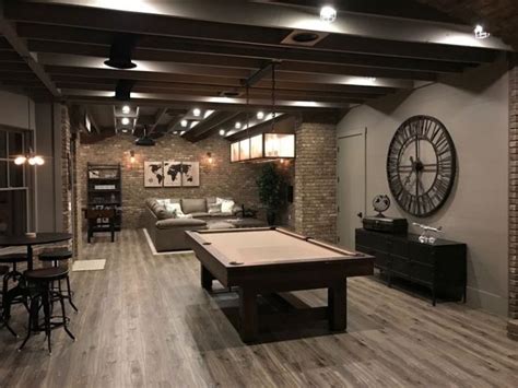 A partly or wholly underground storey of a building, esp the one immediately below the main floor. 20 Amazing Unfinished Basement Ideas You Should Try